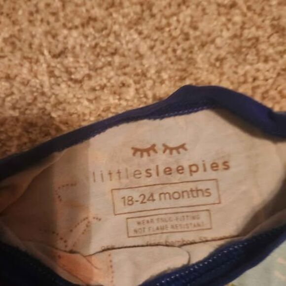 Little Sleepies Pajama Lot 18-24 Months - Picture 4 of 10